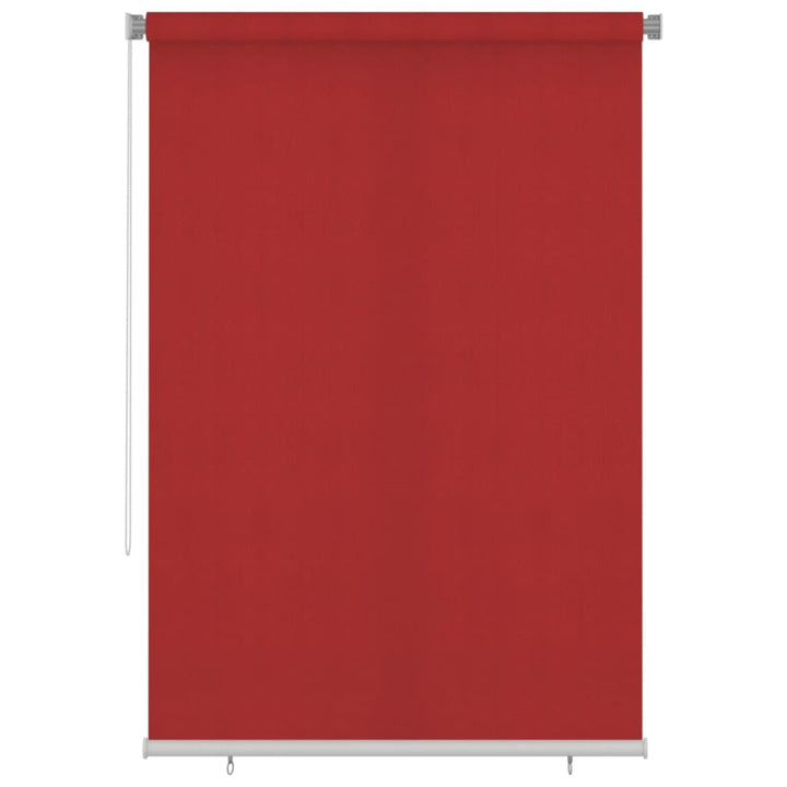 Rolgordijn voor buiten 160x230 cm HDPE rood - Griffin Retail