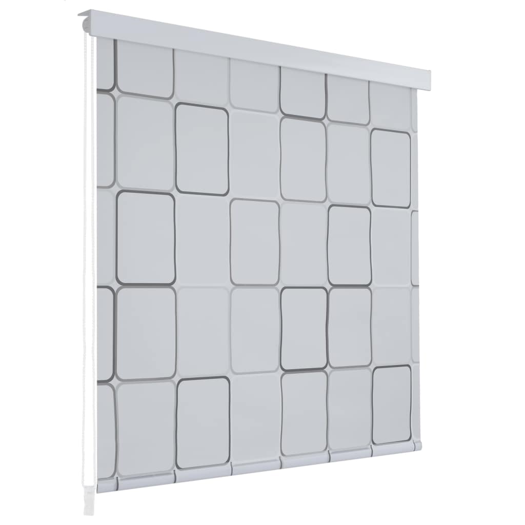 Rolgordijn voor douche 140x240 cm vierkant - Griffin Retail