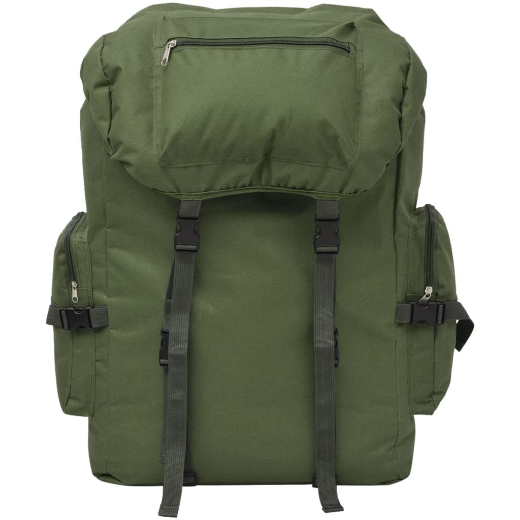 Rugzak legerstijl 65 L groen - Griffin Retail