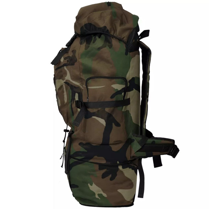Rugzak legerstijl XXL 100 L camouflage - Griffin Retail