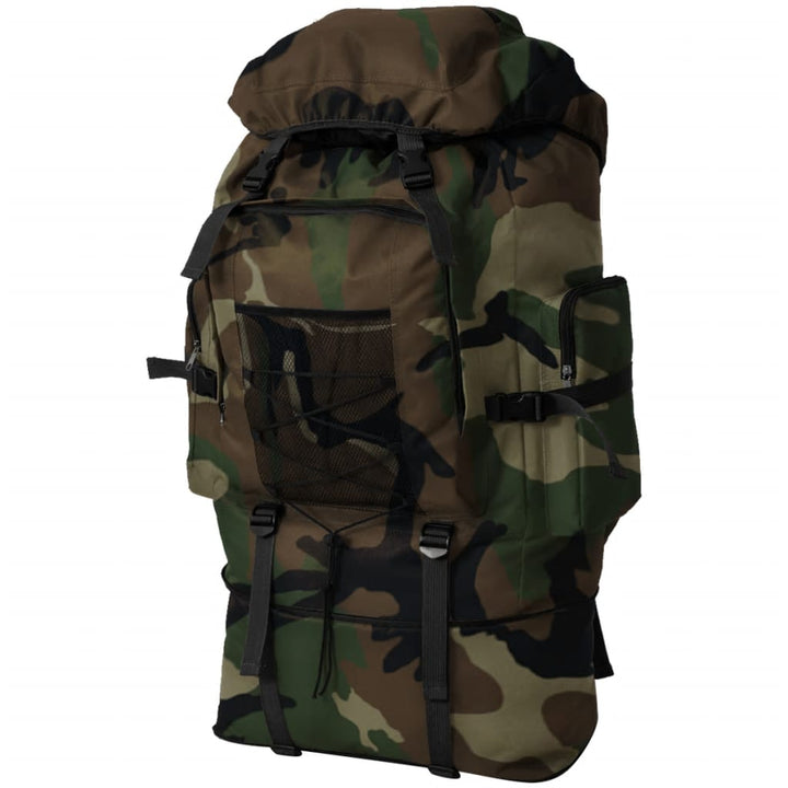 Rugzak legerstijl XXL 100 L camouflage - Griffin Retail