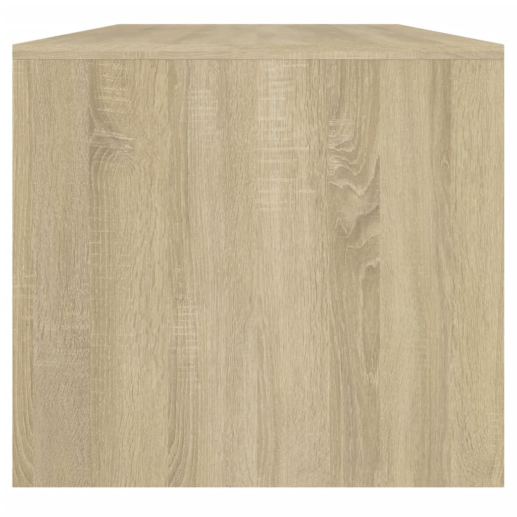 Salontafel 102x50x45 cm bewerkt hout sonoma eikenkleurig - Griffin Retail