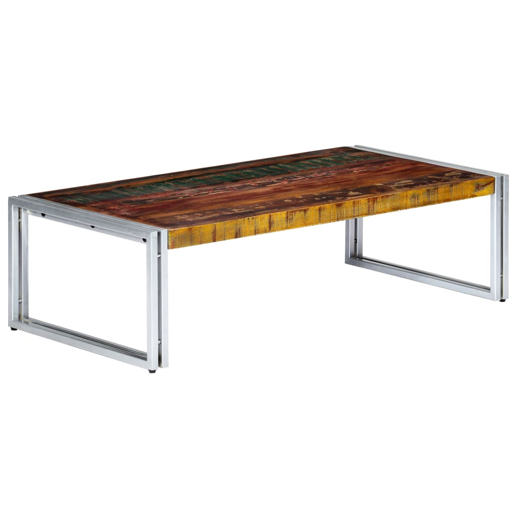 Salontafel 120x60x35 cm massief gerecycled hout - Griffin Retail