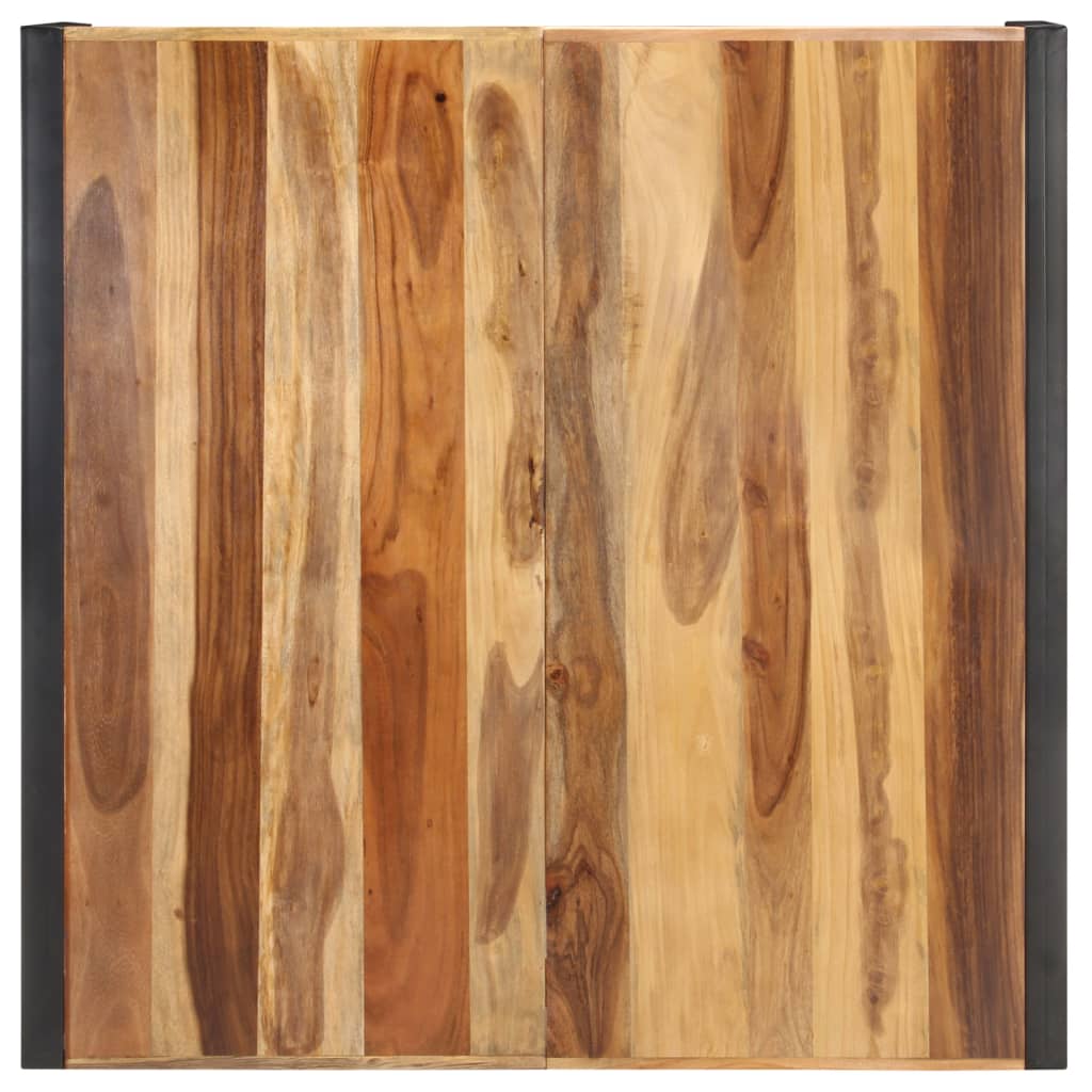 Salontafel 180x90x40 cm massief hout met sheesham afwerking - Griffin Retail