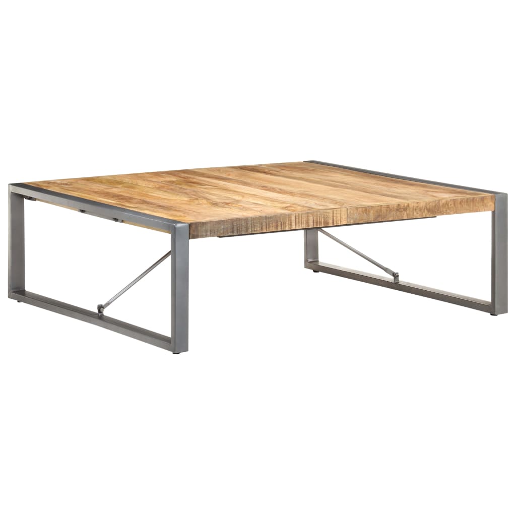 Salontafel 180x90x40 cm ruw mangohout - Griffin Retail