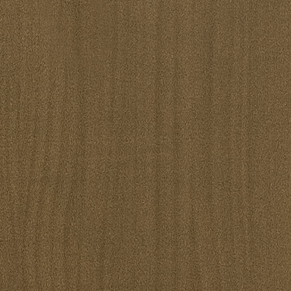 Salontafel 50x50x33,5 cm massief grenenhout honingbruin - Griffin Retail