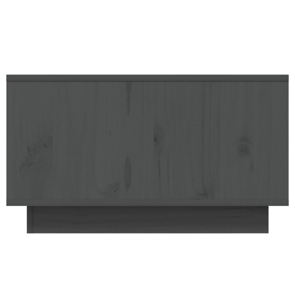 Salontafel 55x56x32 cm massief grenenhout grijs - Griffin Retail