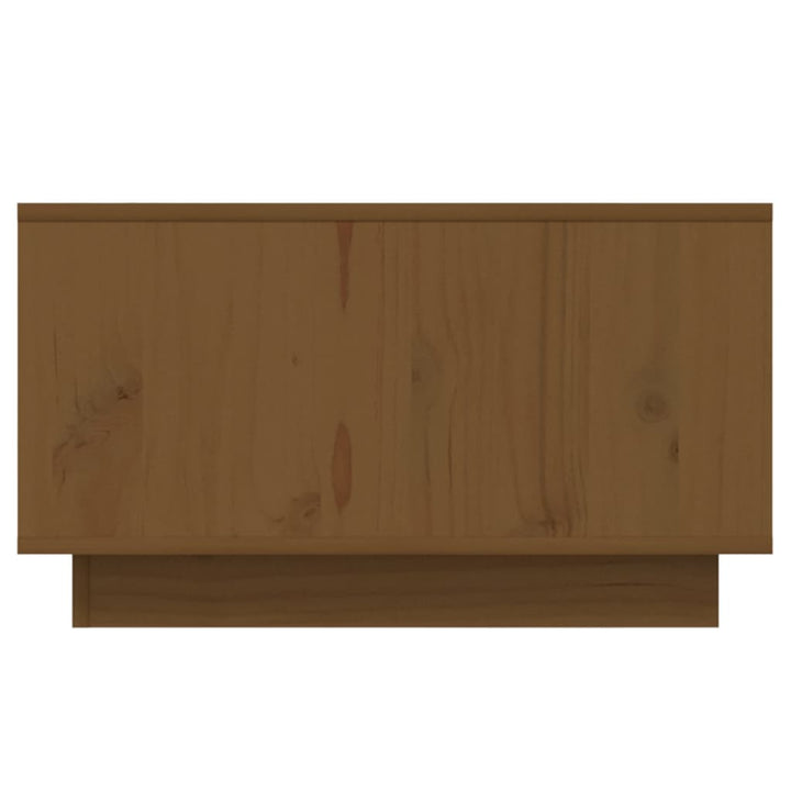 Salontafel 55x56x32 cm massief grenenhout honingbruin - Griffin Retail