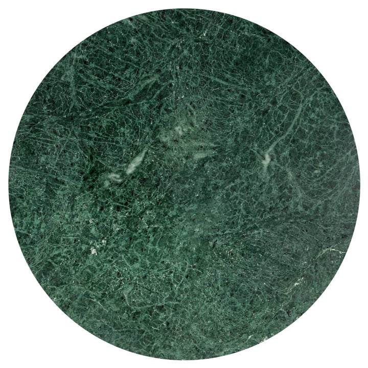 Salontafel 60x60x35 cm echt steen met marmeren textuur groen - Griffin Retail