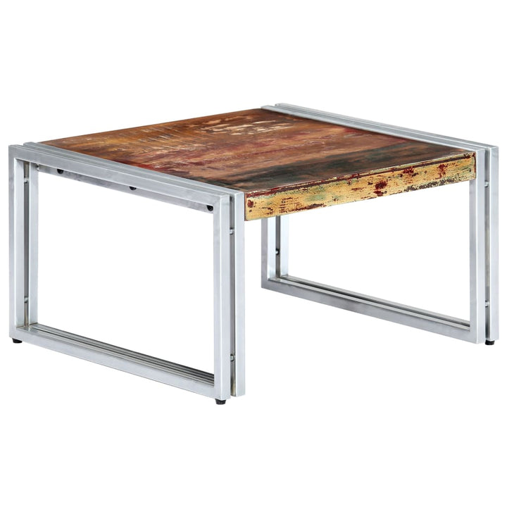 Salontafel 60x60x35 cm massief gerecycled hout - Griffin Retail