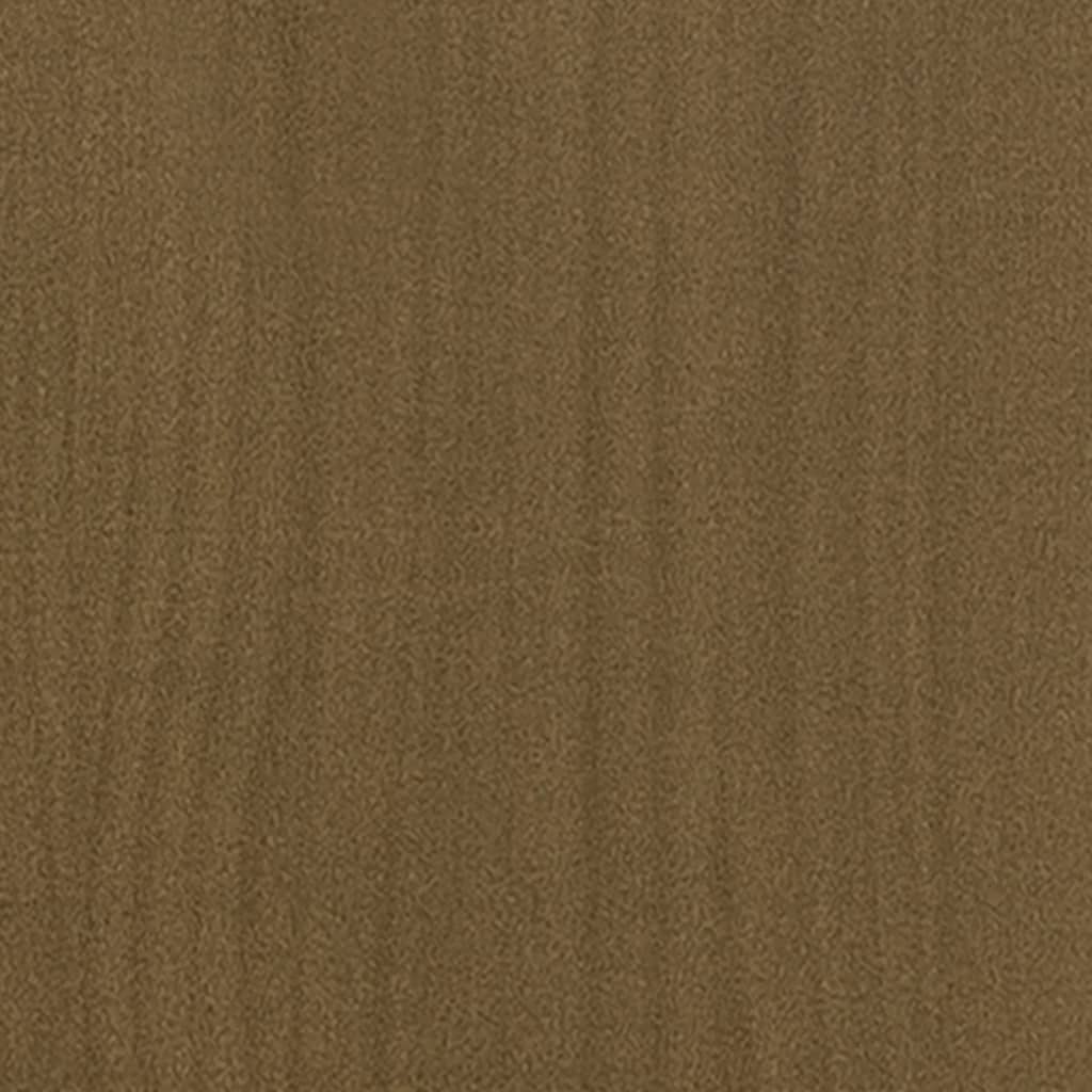 Salontafel 75x50x33,5 cm massief grenenhout honingbruin - Griffin Retail