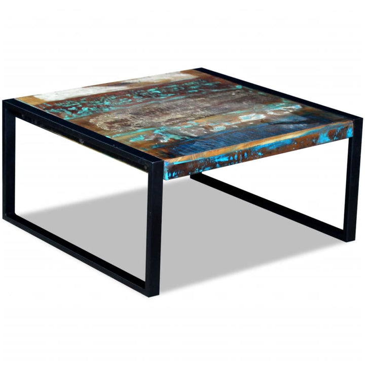 Salontafel 80x80x40 cm massief gerecycled hout - Griffin Retail