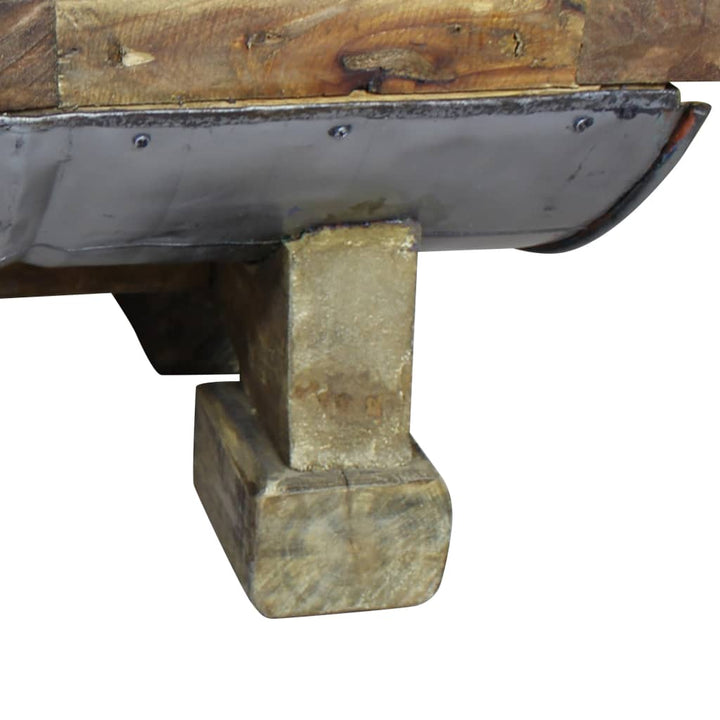 Salontafel 90x50x35 cm massief gerecycled hout - Griffin Retail