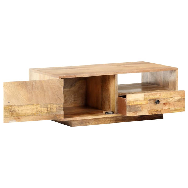 Salontafel 90x50x35 cm massief mangohout - Griffin Retail