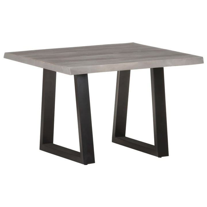 Salontafel met natuurlijke randen 60x60x40 cm acaciahout - Griffin Retail