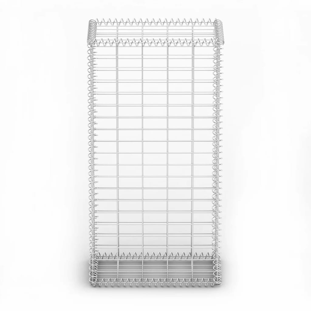 Schanskorf met deksels 100x50x30 cm gegalvaniseerd draad - Griffin Retail