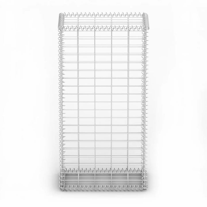 Schanskorf met deksels 100x50x30 cm gegalvaniseerd draad - Griffin Retail