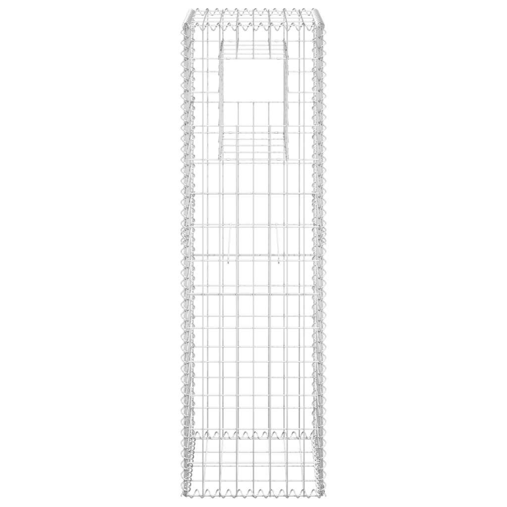 Schanskorf paal 40x40x140 cm ijzer - Griffin Retail