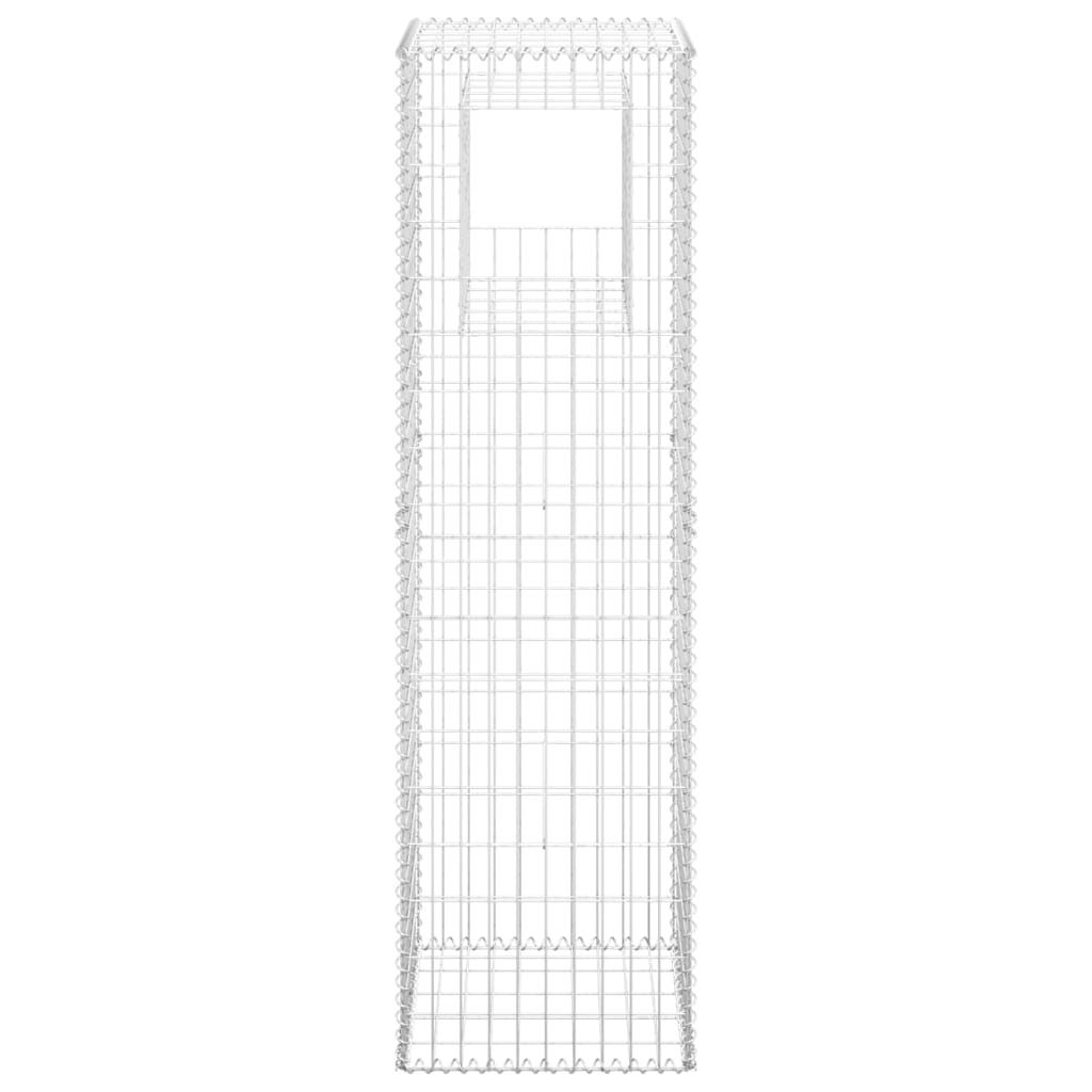 Schanskorf paal 50x50x180 cm ijzer - Griffin Retail
