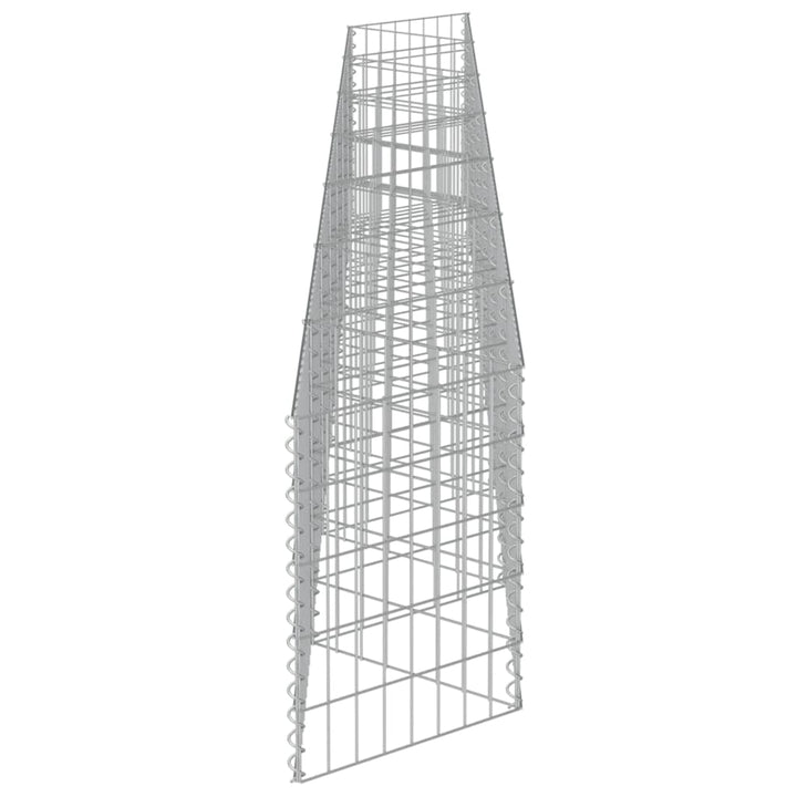 Schanskorfmuur 450x30x50 cm gegalvaniseerd staal - Griffin Retail
