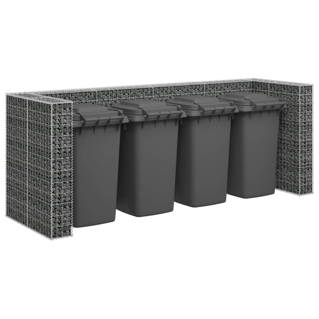 Schanskorfmuur containers 320x100x120 cm gegalvaniseerd staal - Griffin Retail