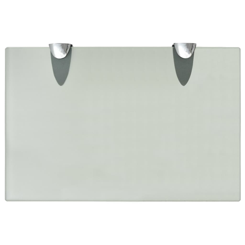 Schappen zwevend 2 st 30x20 cm 8 mm glas - Griffin Retail