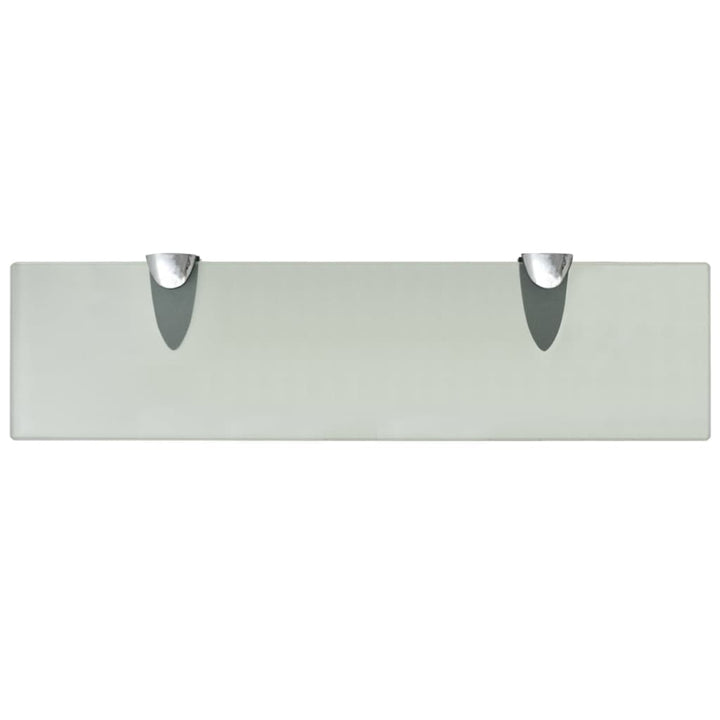 Schappen zwevend 2 st 40x10 cm 8 mm glas - Griffin Retail