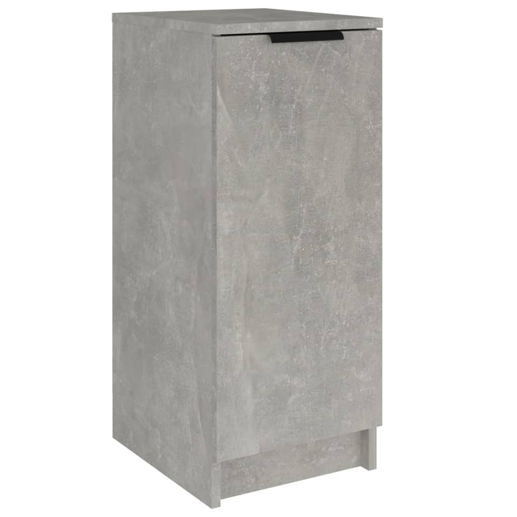 Schoenenkast 30x35x70 cm bewerkt hout betongrijs - Griffin Retail