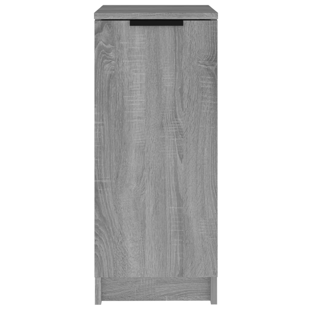 Schoenenkast 30x35x70 cm bewerkt hout grijs sonoma eikenkleurig - Griffin Retail