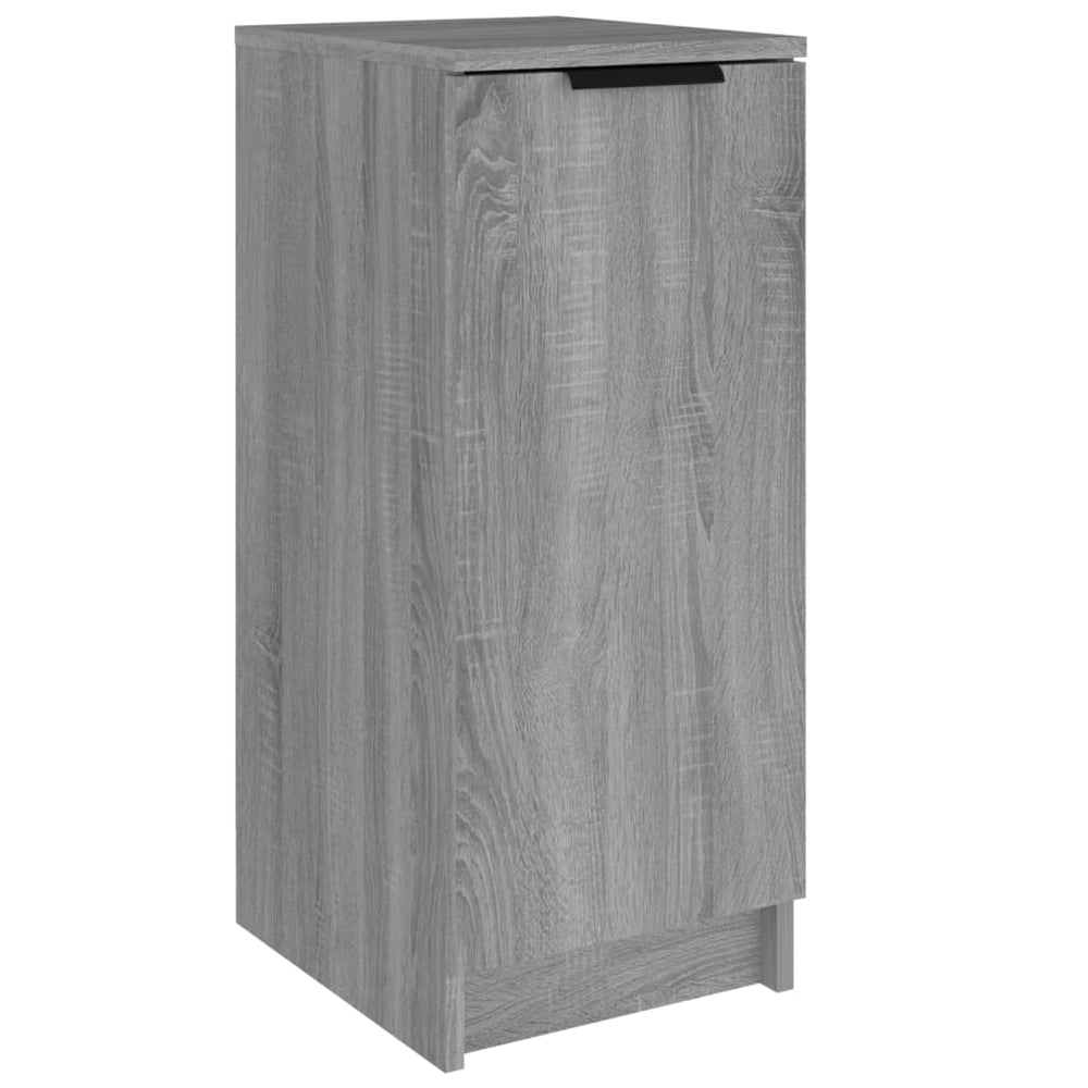 Schoenenkast 30x35x70 cm bewerkt hout grijs sonoma eikenkleurig - Griffin Retail