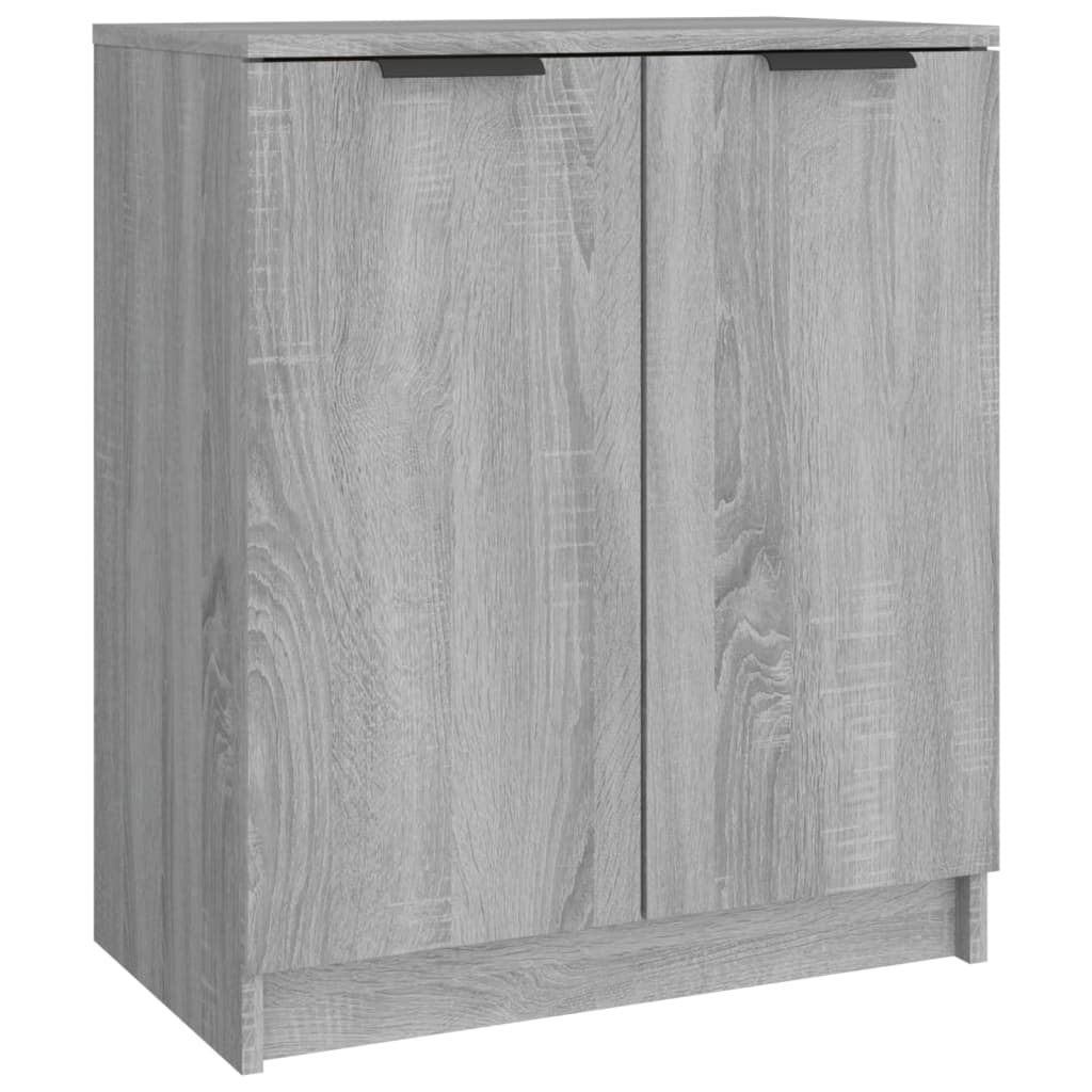 Schoenenkast 59x35x70 cm bewerkt hout grijs sonoma eikenkleurig - Griffin Retail