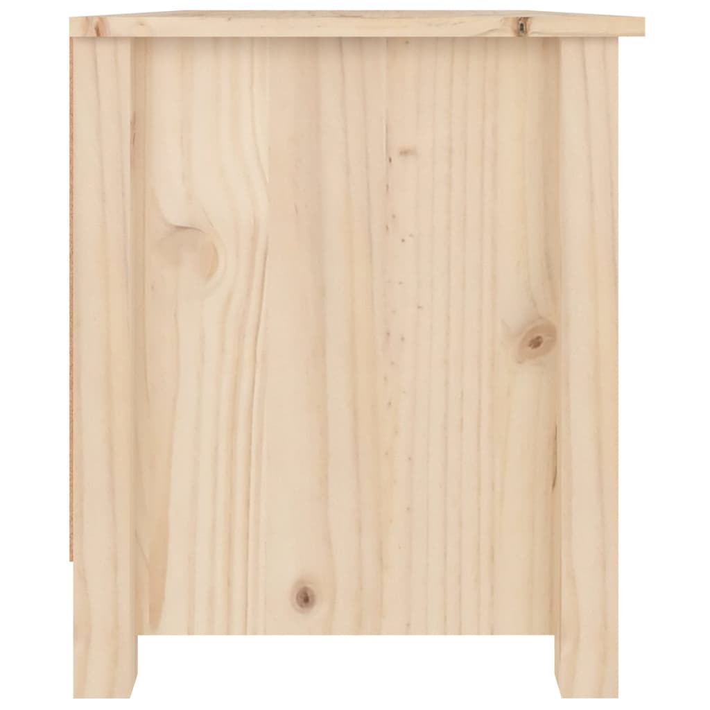 Schoenenkast 70x38x45,5 cm massief grenenhout - Griffin Retail