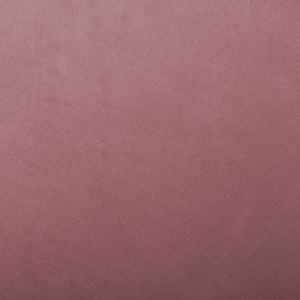 Schommelstoel fluweel roze - Griffin Retail