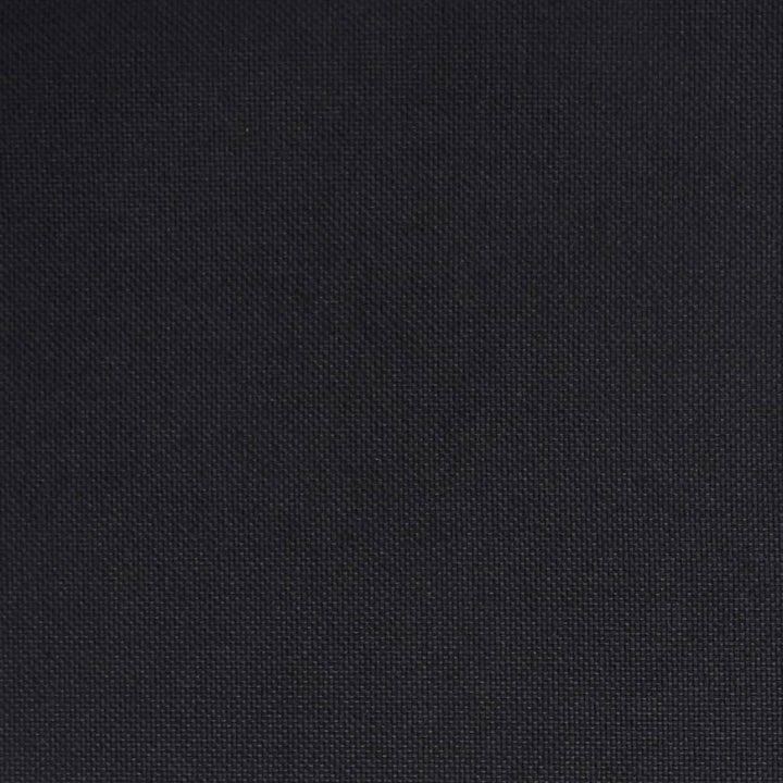 Schommelstoel met voetenbank stof zwart - Griffin Retail