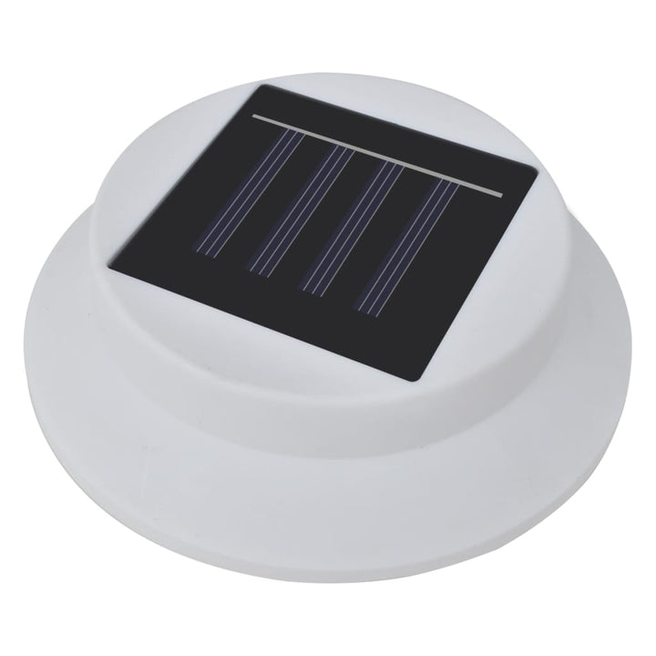 Schuttinglampen 12 st solar LED wit - Griffin Retail