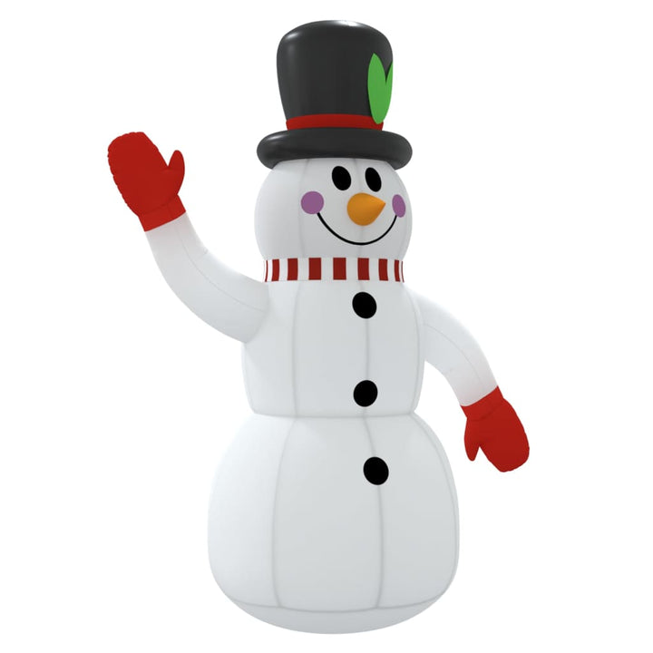 Sneeuwpop opblaasbaar met LED's 120 cm - Griffin Retail
