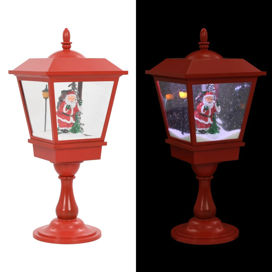 Sokkellamp met kerstman LED 64 cm - Griffin Retail
