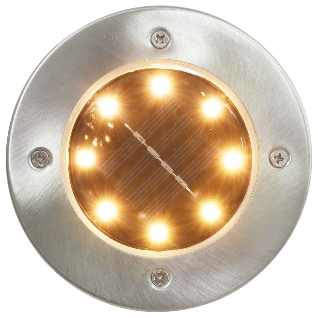 Solargrondlampen 8 st LED-lichten RGB-kleur - Griffin Retail