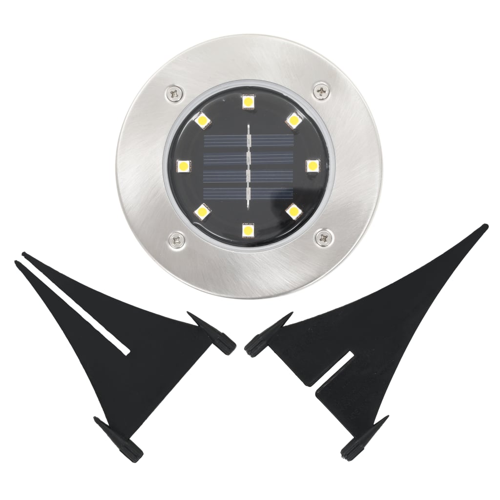 Solargrondlampen 8 st LED-lichten warm wit - Griffin Retail