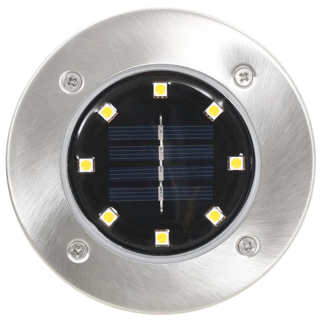 Solargrondlampen 8 st LED-lichten warm wit - Griffin Retail