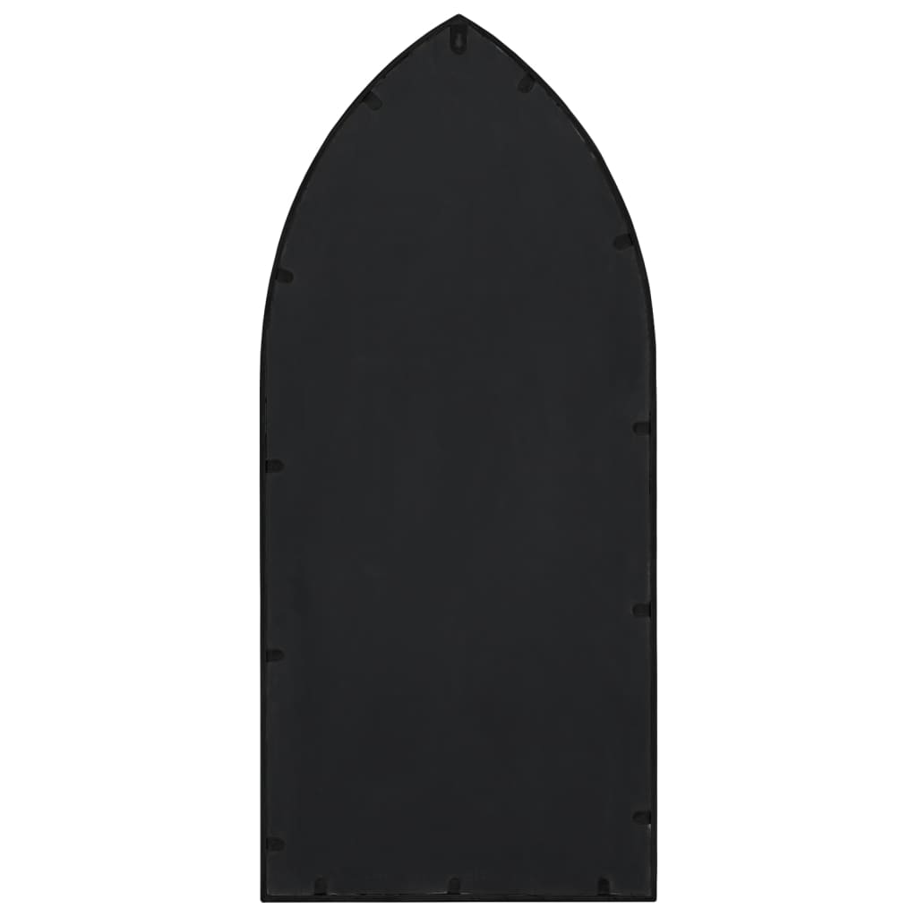 Spiegel 100x45 cm ijzer zwart - Griffin Retail
