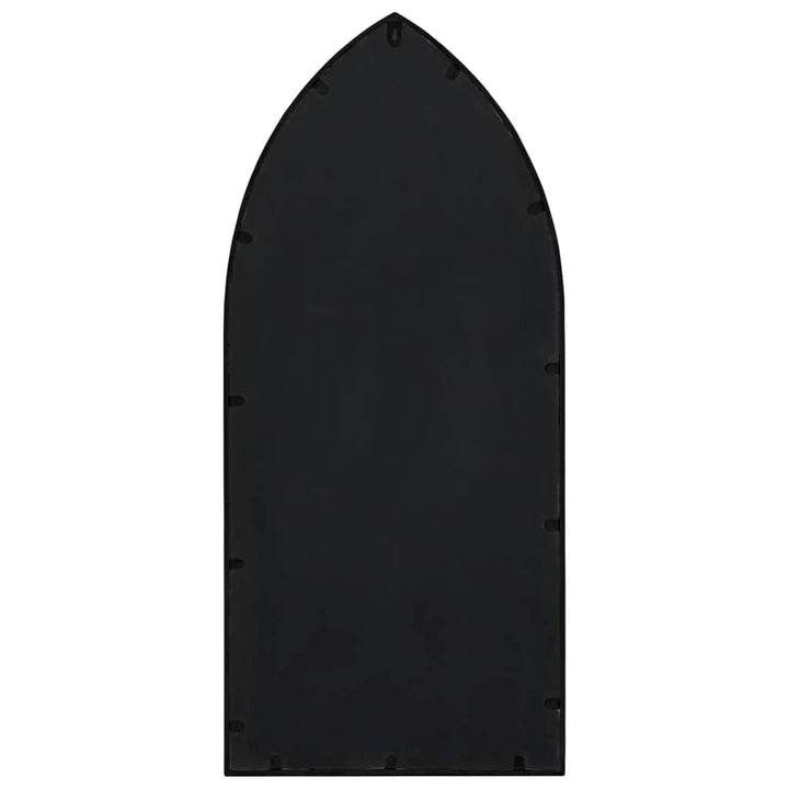 Spiegel 100x45 cm ijzer zwart - Griffin Retail