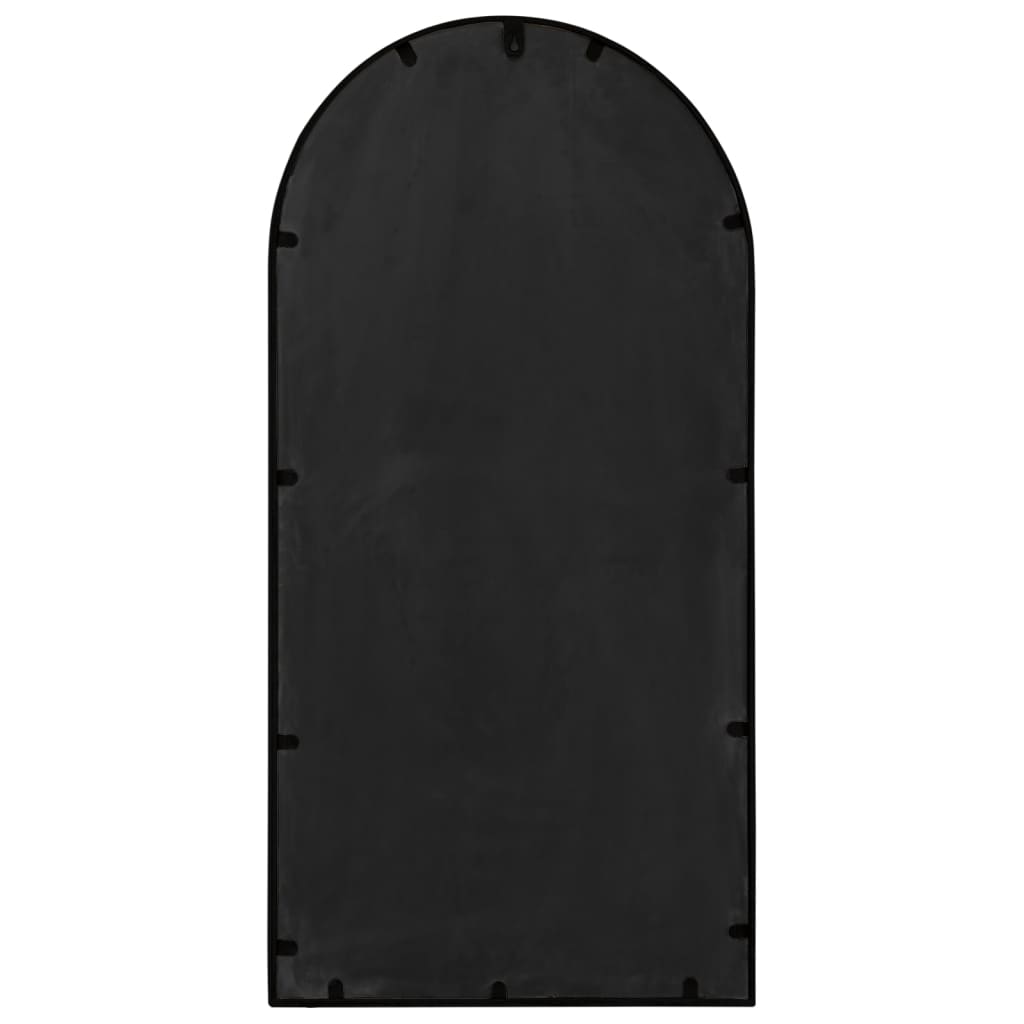 Spiegel 90x45 cm ijzer zwart - Griffin Retail