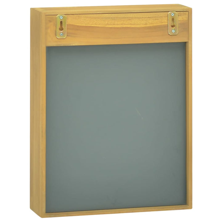 Spiegelkast 30x10x40 cm massief teakhout - Griffin Retail