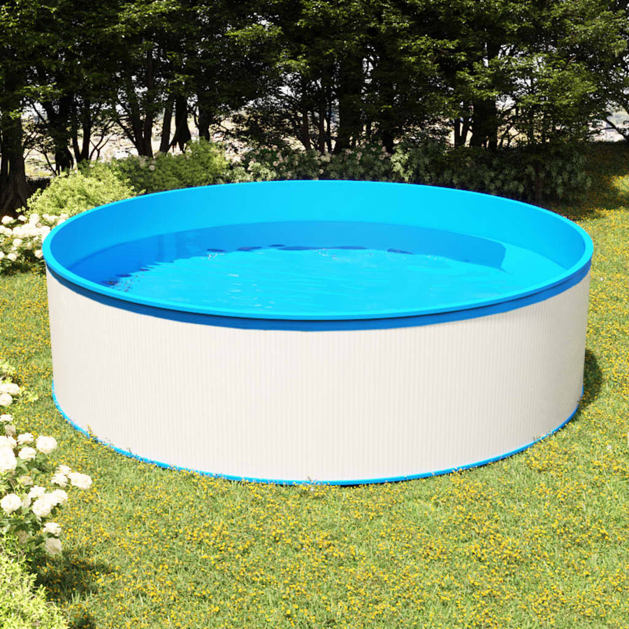 Splasher pool 350x90 cm wit - Griffin Retail