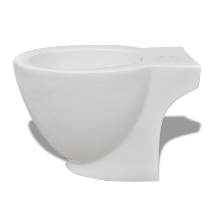 Staand toilet en bidet set (wit) - Griffin Retail