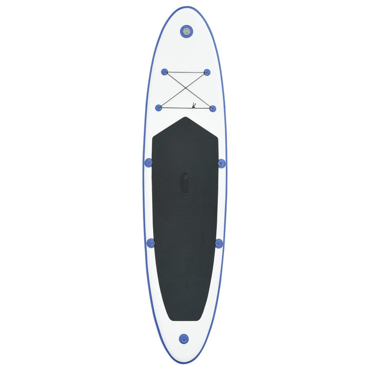 Stand-up paddleboard opblaasbaar blauw en wit - Griffin Retail