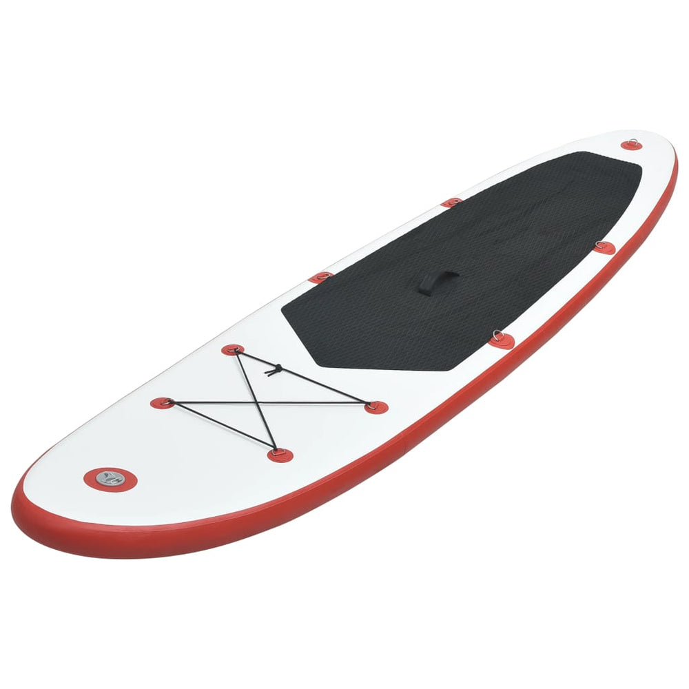 Stand-up paddleboard opblaasbaar rood en wit - Griffin Retail