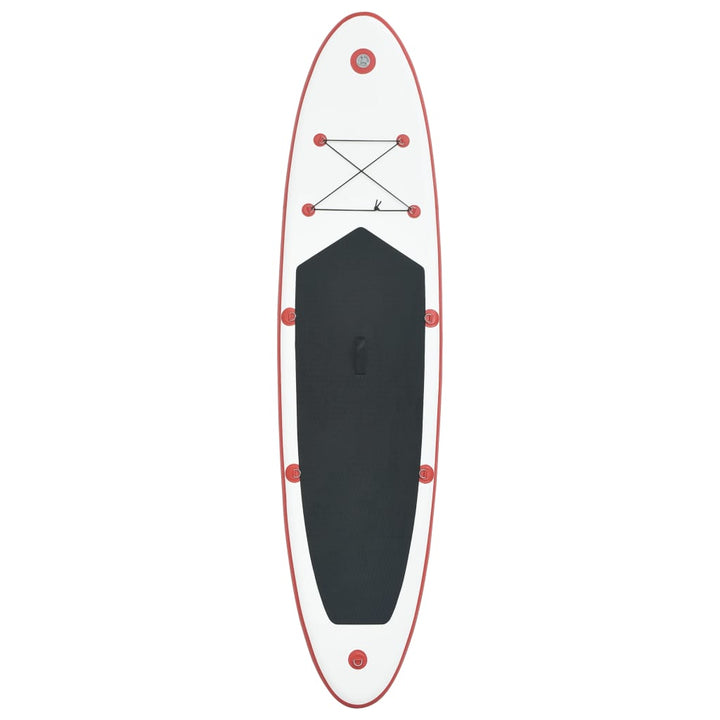 Stand-up paddleboard opblaasbaar rood en wit - Griffin Retail