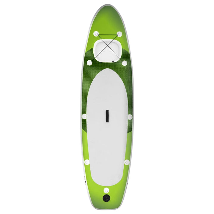 Stand Up Paddleboardset opblaasbaar 300x76x10 cm groen - Griffin Retail